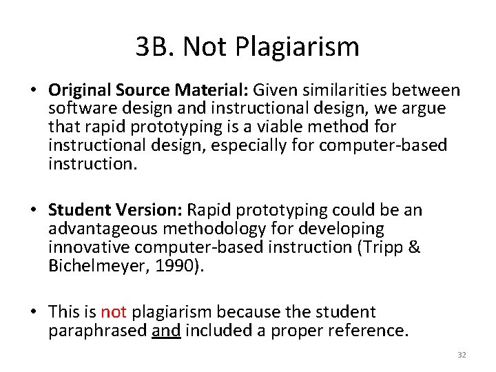 3 B. Not Plagiarism • Original Source Material: Given similarities between software design and 3 B. Not Plagiarism • Original Source Material: Given similarities between software design and