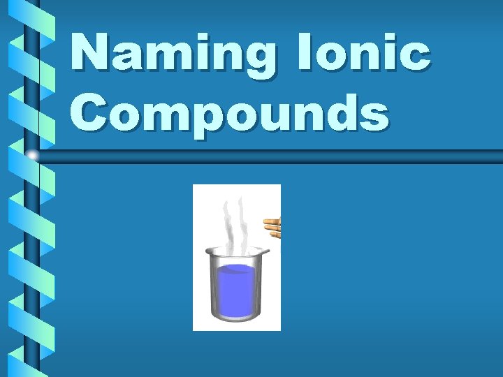 Naming Ionic Compounds 