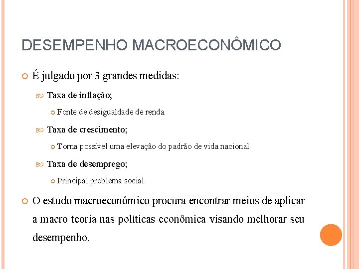 CONTABILIDADE NACIONAL Aula 1 CONCEITOS CHAVES PIB Produto