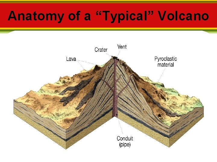 Anatomy of a “Typical” Volcano 