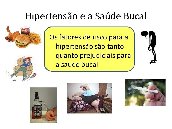 Hipertensão e a Saúde Bucal Os fatores de risco para a hipertensão tanto quanto