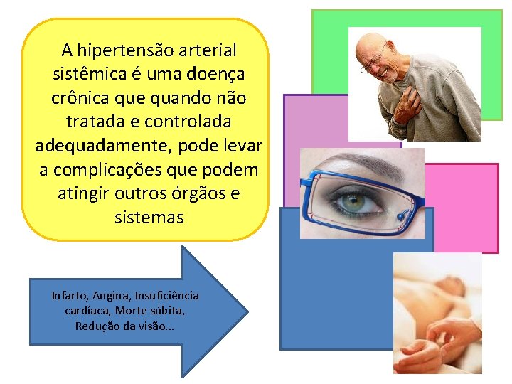A hipertensão arterial sistêmica é uma doença crônica que quando não tratada e controlada