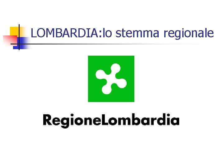 LOMBARDIA: lo stemma regionale 