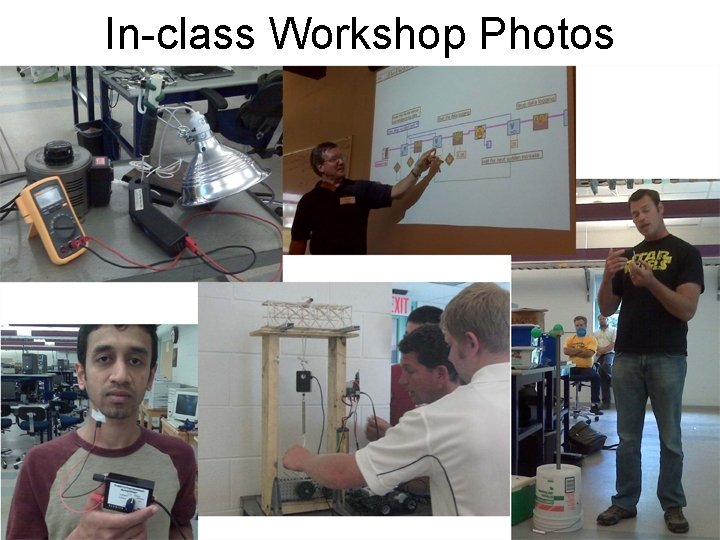 In-class Workshop Photos 