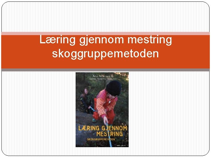 Læring gjennom mestring skoggruppemetoden CA 
