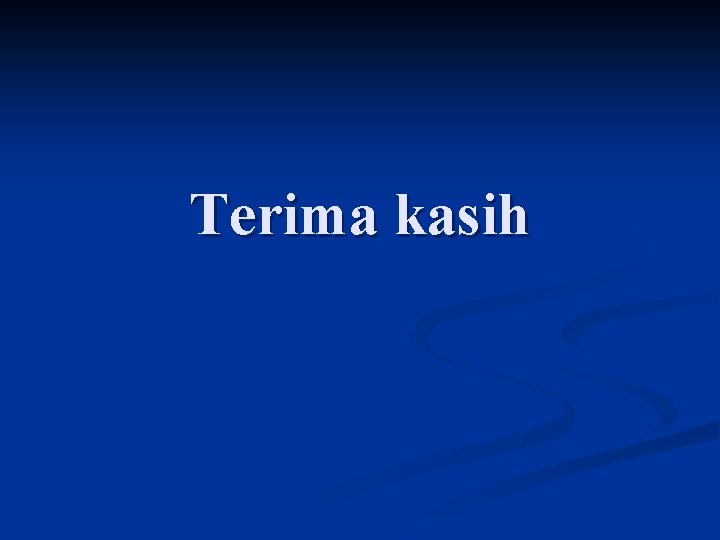 Terima kasih 