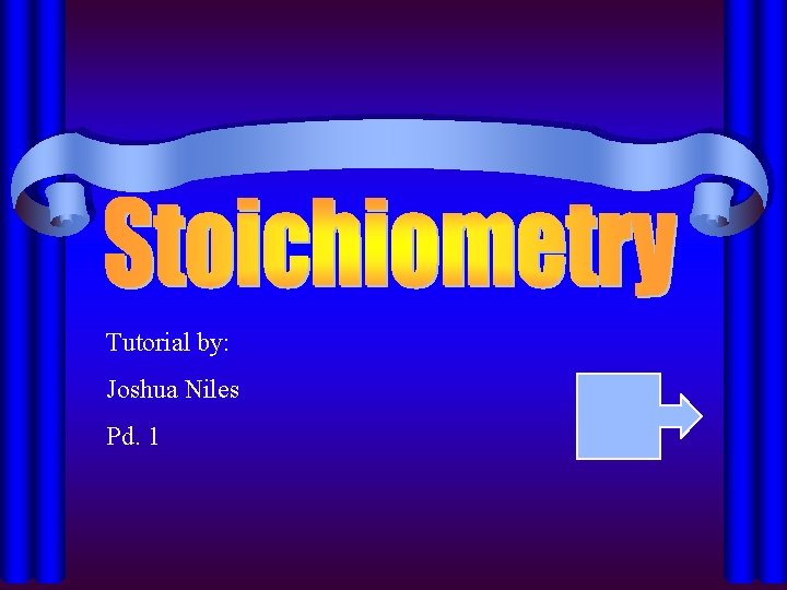 Tutorial by: Joshua Niles Pd. 1 