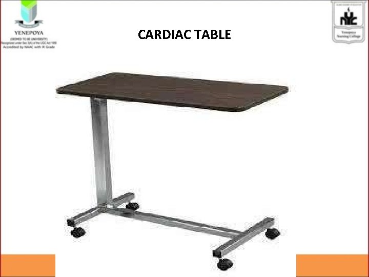 CARDIAC TABLE 