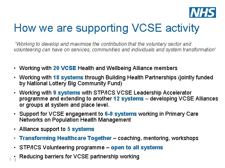 Vcsfe Transforming Healthcare Together Conference Welcome Ben Cairns Institute