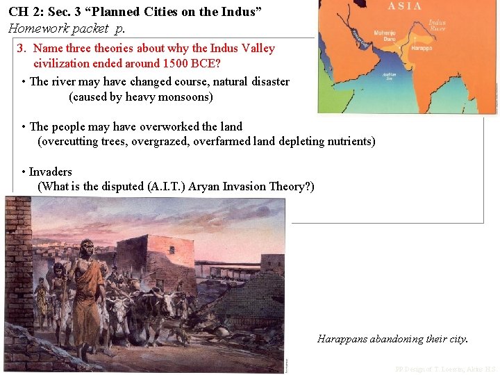 CH 2: Sec. 3 “Planned Cities on the Indus” Homework packet p. 3. Name CH 2: Sec. 3 “Planned Cities on the Indus” Homework packet p. 3. Name
