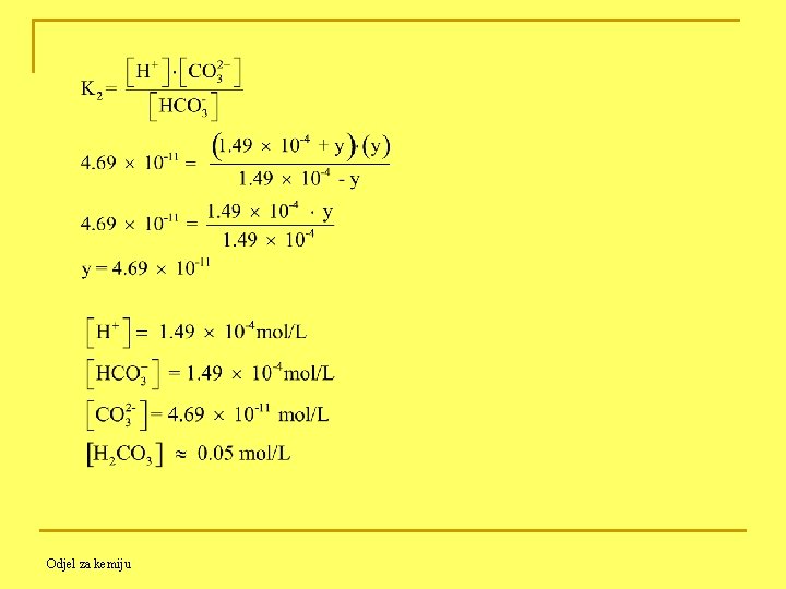 Odjel za kemiju 