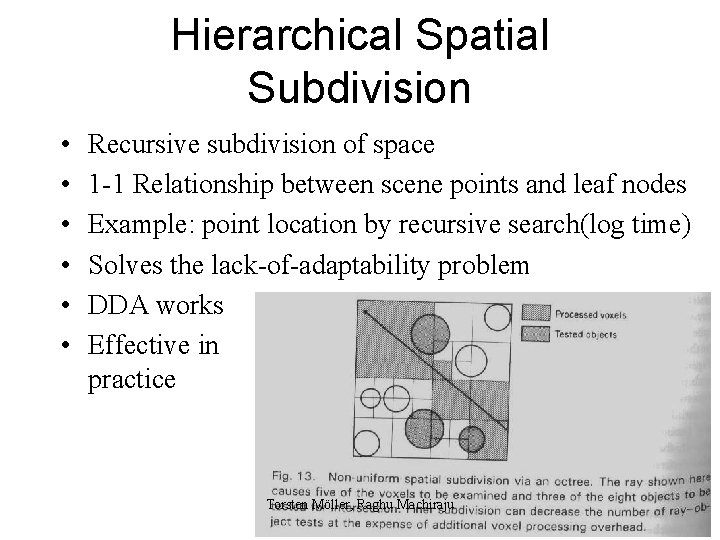 Hierarchical Spatial Subdivision • • • Recursive subdivision of space 1 -1 Relationship between