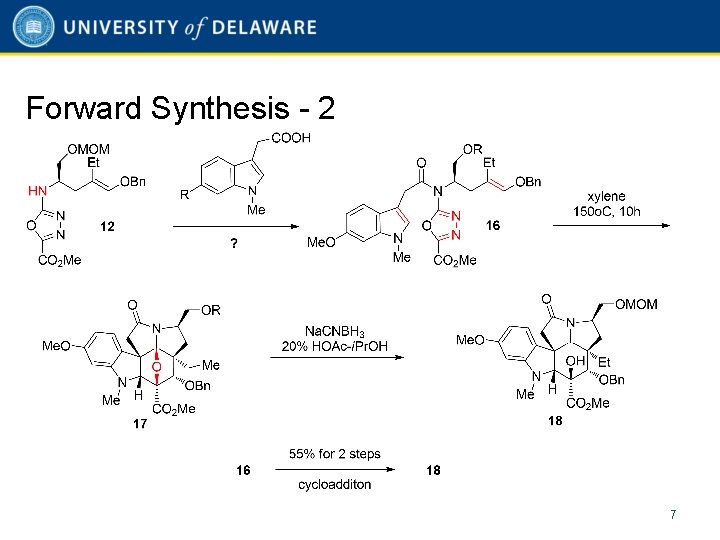 Forward Synthesis - 2 7 