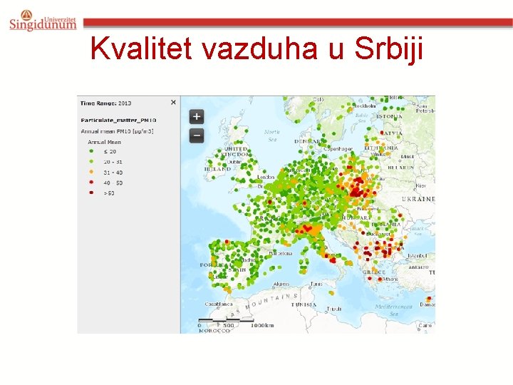 Kvalitet vazduha u Srbiji 