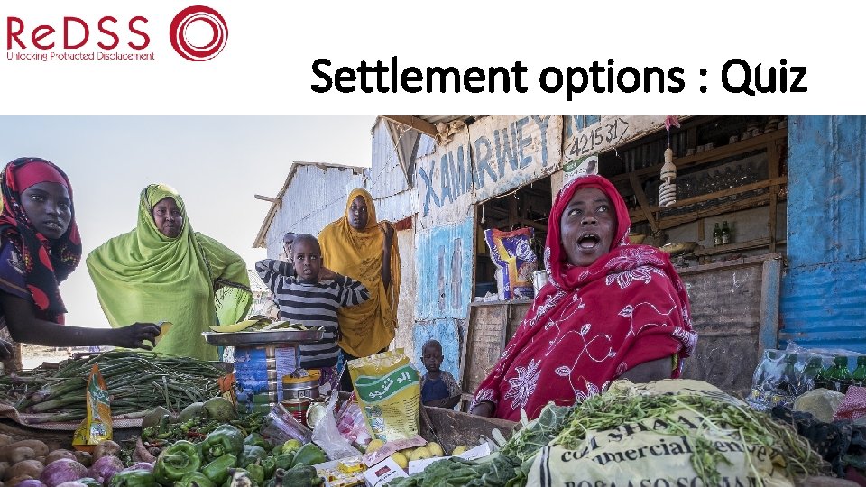 Settlement options : Quiz 