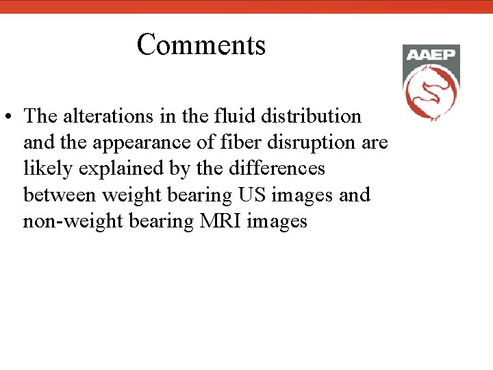  Comments • The alterations in the fluid distribution and the appearance of fiber