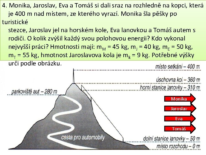 4. Monika, Jaroslav, Eva a Tomáš si dali sraz na rozhledně na kopci, která