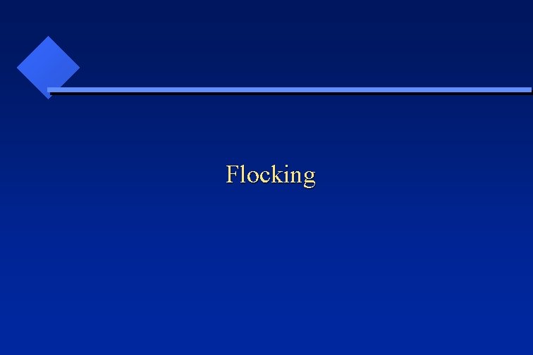 Flocking 