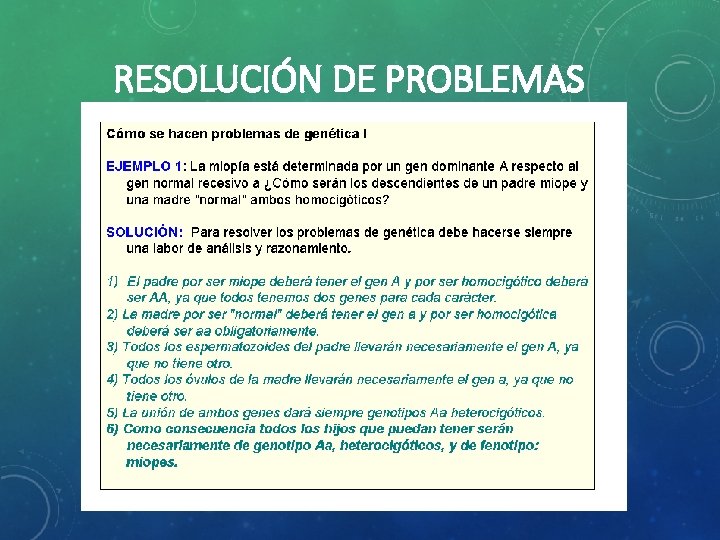 RESOLUCIÓN DE PROBLEMAS 