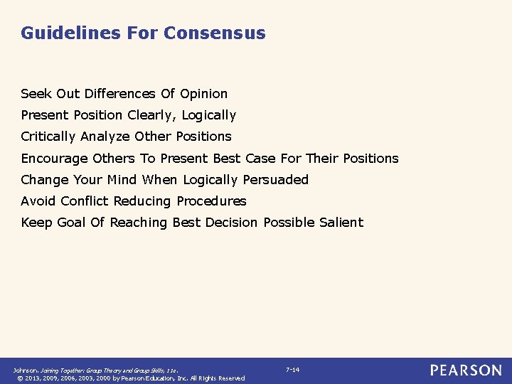 Guidelines For Consensus Seek Out Differences Of Opinion Present Position Clearly, Logically Critically Analyze Guidelines For Consensus Seek Out Differences Of Opinion Present Position Clearly, Logically Critically Analyze