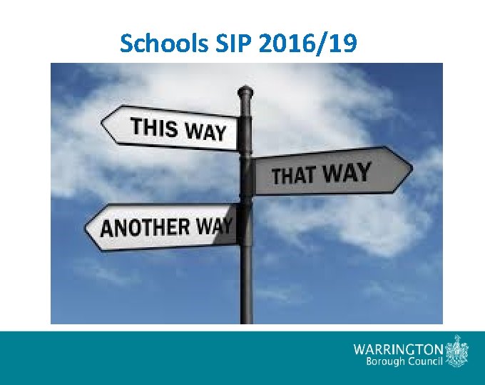 Schools SIP 2016/19 