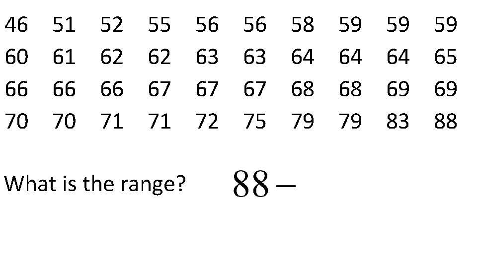 46 60 66 70 51 61 66 70 52 62 66 71 55 62