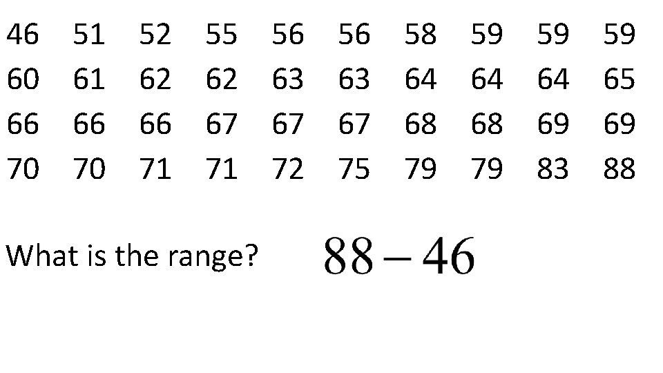 46 60 66 70 51 61 66 70 52 62 66 71 55 62