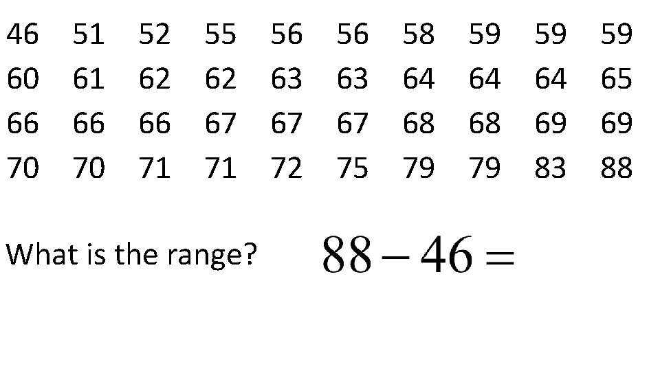 46 60 66 70 51 61 66 70 52 62 66 71 55 62