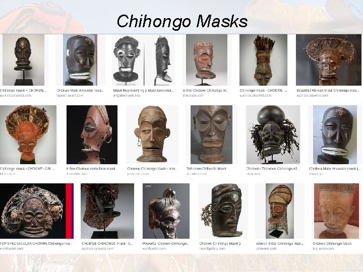 Chihongo Masks Chihongo Masks