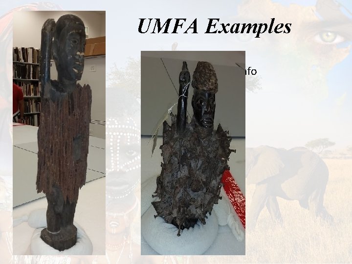 UMFA Examples click for more info UMFA Examples click for more info