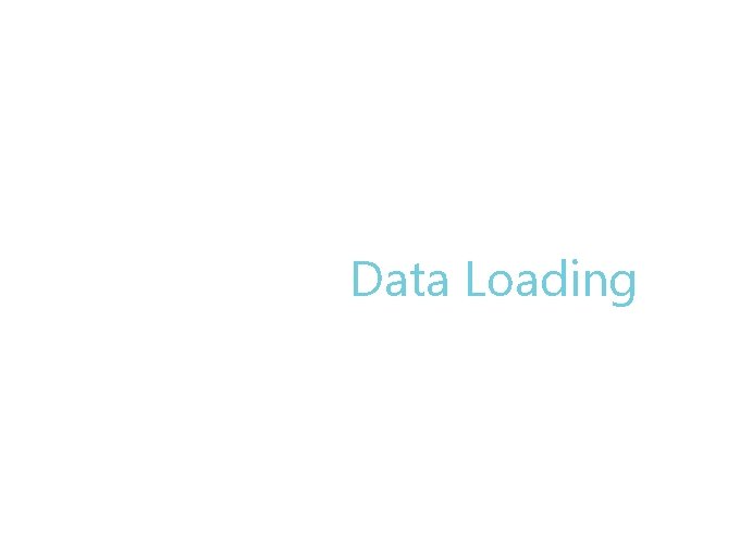 Data Loading Data Loading
