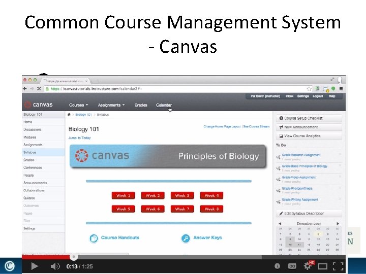 Common Course Management System - Canvas • Canvas 