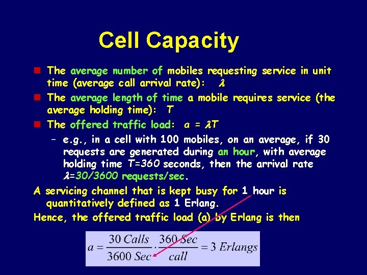 Week 13 lecture 2 Cellular Networks Interference MAJOR