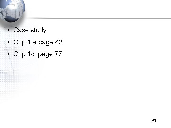  • Case study • Chp 1 a page 42 • Chp 1 c