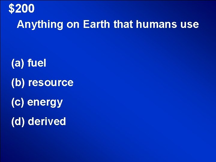 © Mark E. Damon - All Rights Reserved $200 Anything on Earth that humans