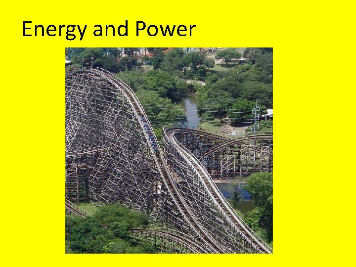 Energy and Power 