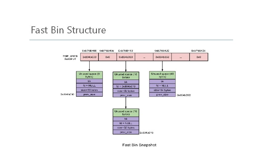 Fast Bin Structure 