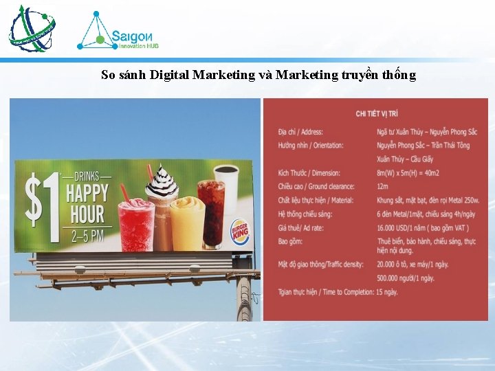 So sánh Digital Marketing và Marketing truyền thống 