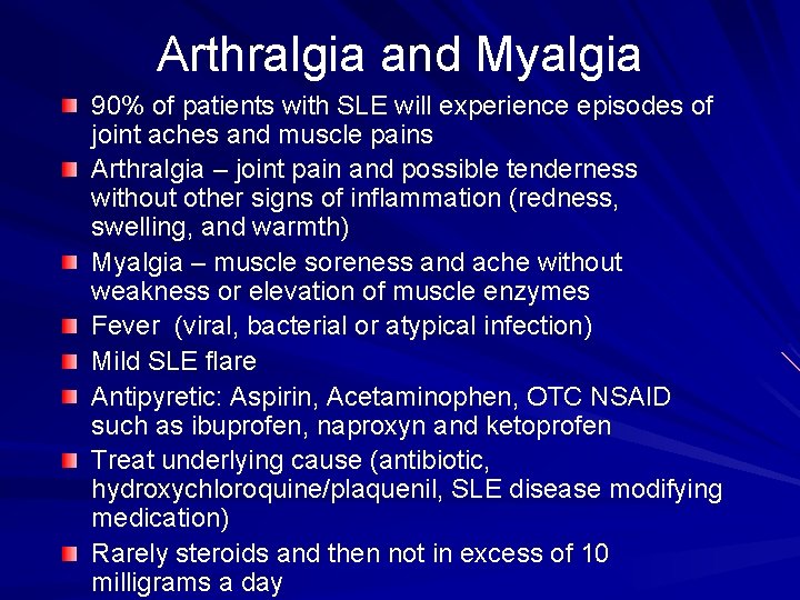 myalgie artralgie