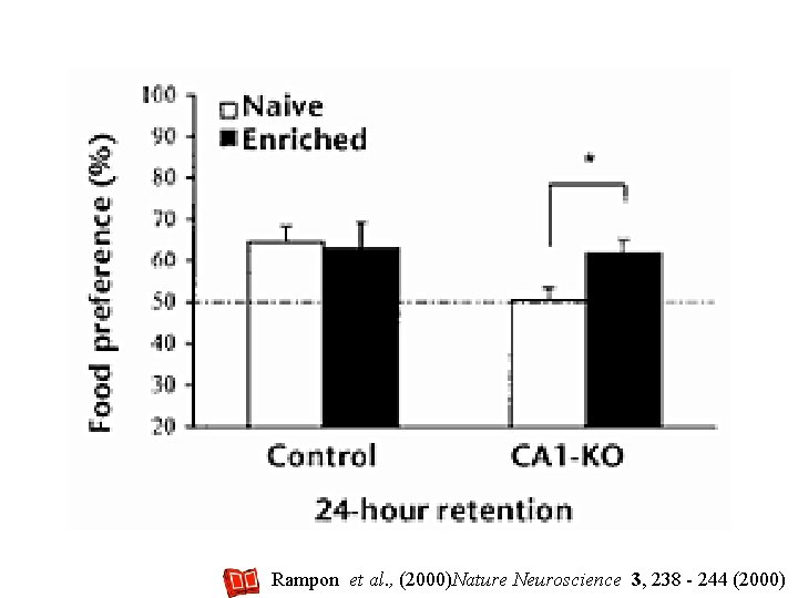 Rampon et al. , (2000)Nature Neuroscience 3, 238 - 244 (2000) Rampon et al. , (2000)Nature Neuroscience 3, 238 - 244 (2000)