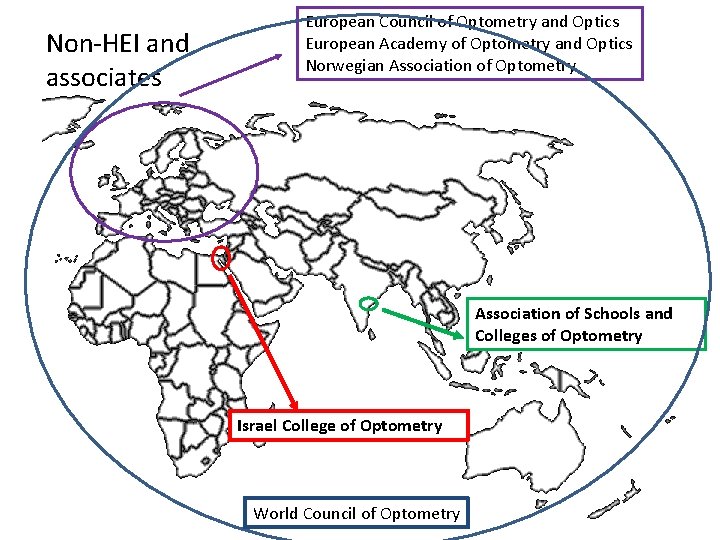 Non-HEI and associates European Council of Optometry and Optics European Academy of Optometry and Non-HEI and associates European Council of Optometry and Optics European Academy of Optometry and