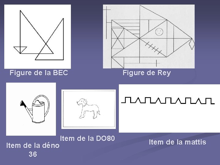 Figure de la BEC Item de la DO 80 Item de la déno 36 Figure de la BEC Item de la DO 80 Item de la déno 36