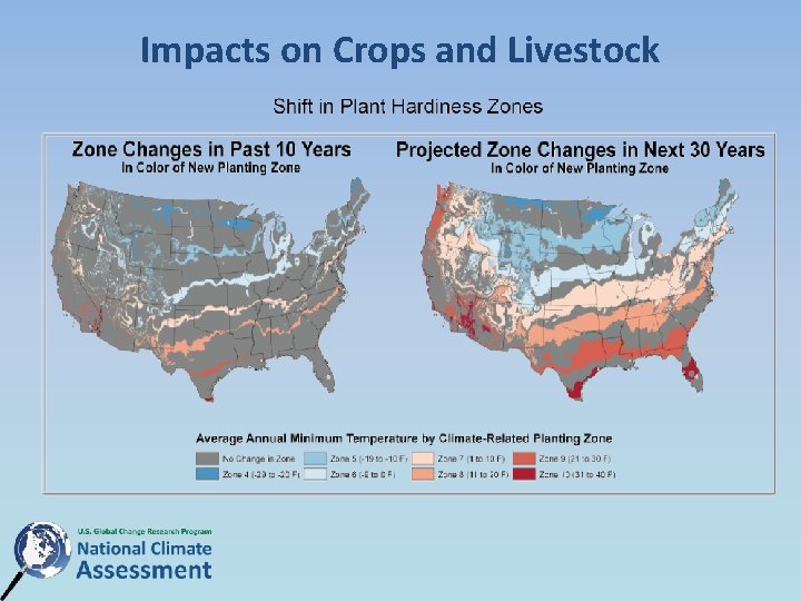 Impacts on Crops and Livestock Impacts on Crops and Livestock