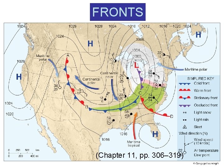 FRONTS (Chapter 11, pp. 306– 319) 