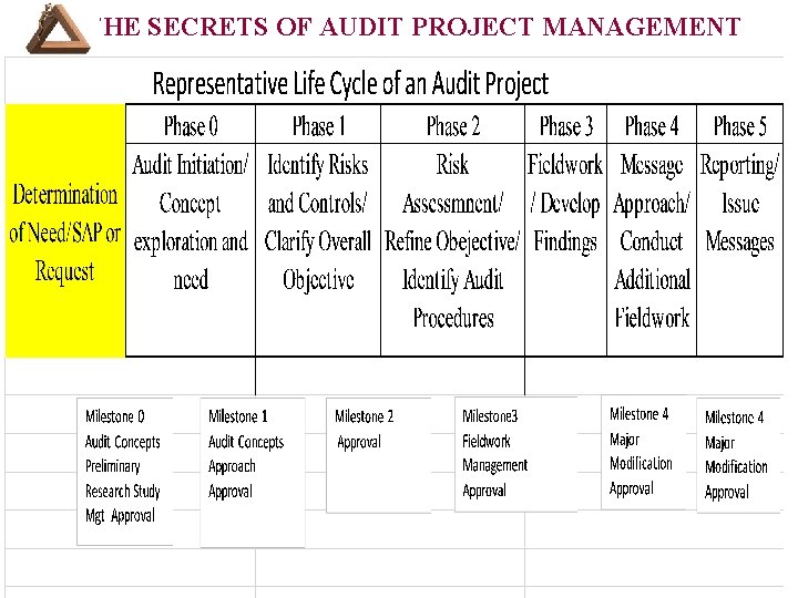 THE SECRETS OF AUDIT PROJECT MANAGEMENT 