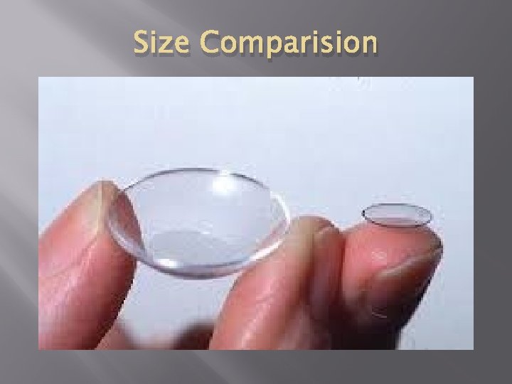 Size Comparision 