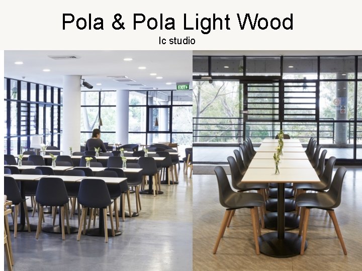 Pola & Pola Light Wood lc studio 