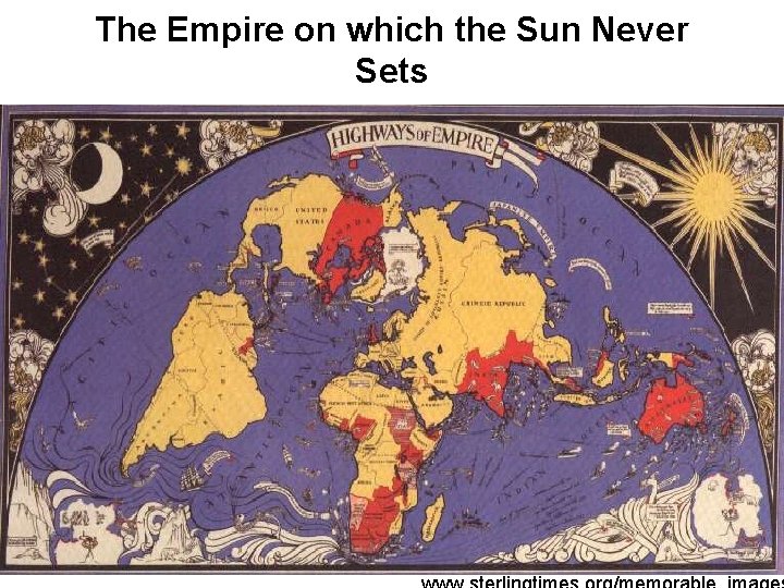 The Empire on which the Sun Never Sets 