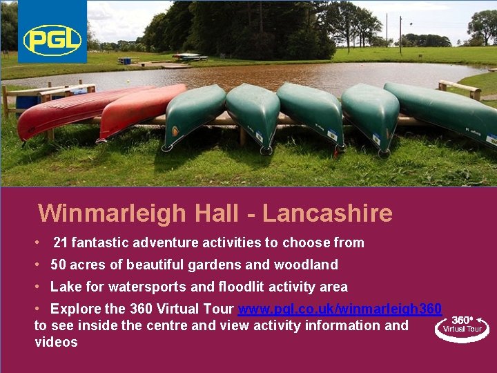 LEARNING OUTSIDE Winmarleigh Hall - Lancashire • 21 fantastic adventure activities to choose from