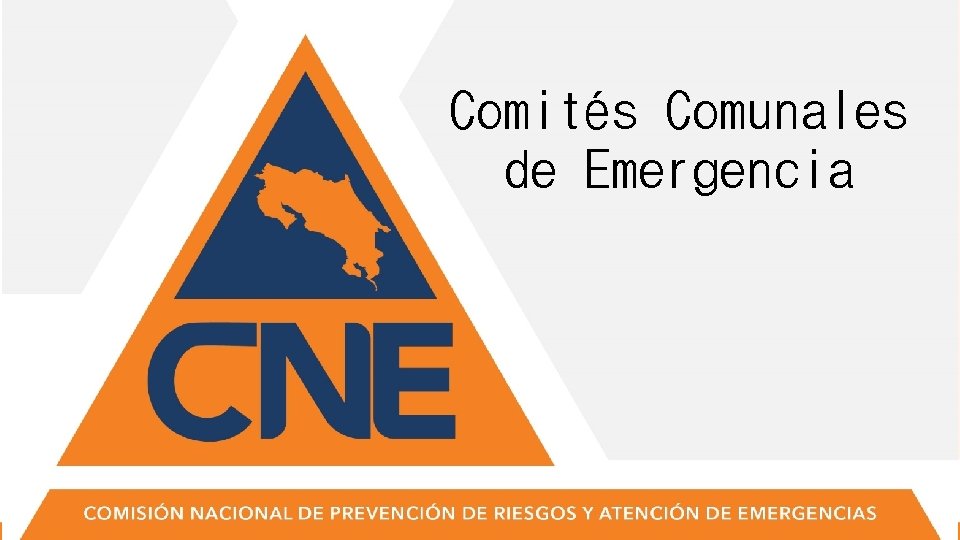 Comités Comunales de Emergencia 